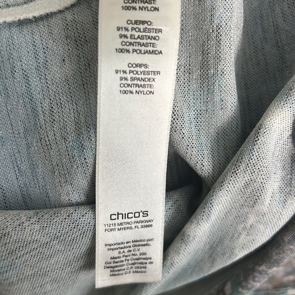 Chicos gorgeous multi blues stop Large - Picture 6 of 7